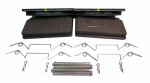 Bentley & Rolls-Royce Rear Brake Pad Set - 3Z0698451F (1994–1998)