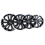 Bentley Bentayga 21" 5-Twin Spoke Alloy Wheel Set of 4 - Black & Silver (36A601025L)
