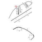 Bentley Bentayga Door Window Frame Trim 36A853985