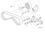 Bentley Arnage Drive Belt Pulley (PB31376PA) | Exotic Car Parts USA