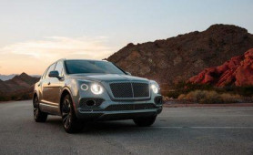 Bentley Bentayga SUV interior and dashboard