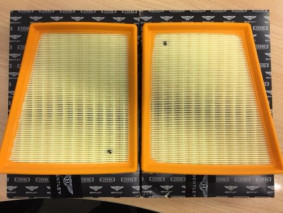Genuine Bentley V8 Air Filter Set (3W0129320 & 3W0129319)