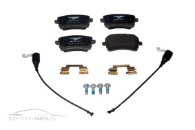 Bentley Continental GT, GTC & Flying Spur Rear Brake Pad Set - 3W0698451J