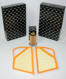 Genuine Bentley W12 Essential Service Kit - Air Filters & Oil Filter (3-Part Set)