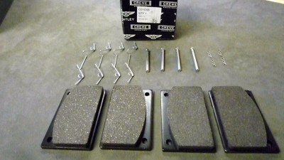Genuine Bentley & Rolls-Royce Rear Brake Pad Set (Axle Kit) - 3Z0698151D
