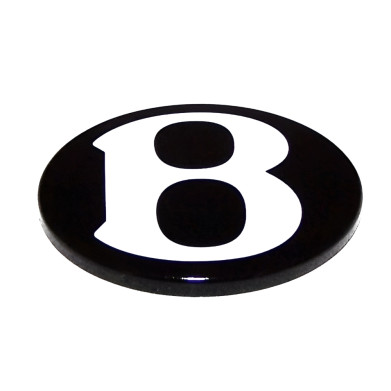 Bentley Continental GT GTC Flying Spur Black Radiator Grille Badge 3W0853679L