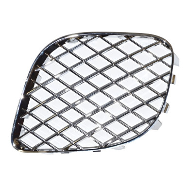 Bentley Flying Spur Left Front Bumper Bright Chrome Grille Mesh 3W5807683F