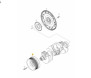 Genuine Bentley Bentayga W12 Crankshaft Pulley (Harmonic Balancer) - 07P105243E