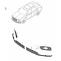 Bentley Bentayga Front Bumper Black Grill Left Side