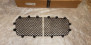 Genuine Bentley Bentayga Black Radiator Grill Set - 36A853683D & 36A853684D