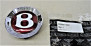 Bentley Red Wheel Center Cap with