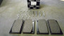 Genuine Bentley & Rolls-Royce Rear Brake Pad Set (Axle Kit) - 3Z0698151D