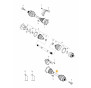 Genuine Bentley Bentayga Front Left CV Axle Drive Shaft - 4M0407271G
