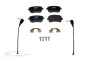 Bentley Continental GT, GTC & Flying Spur Rear Brake Pad Set - 3W0698451J