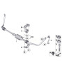 Rolls-Royce Ghost Wraith Dawn Front Active Sway Bar 6782629